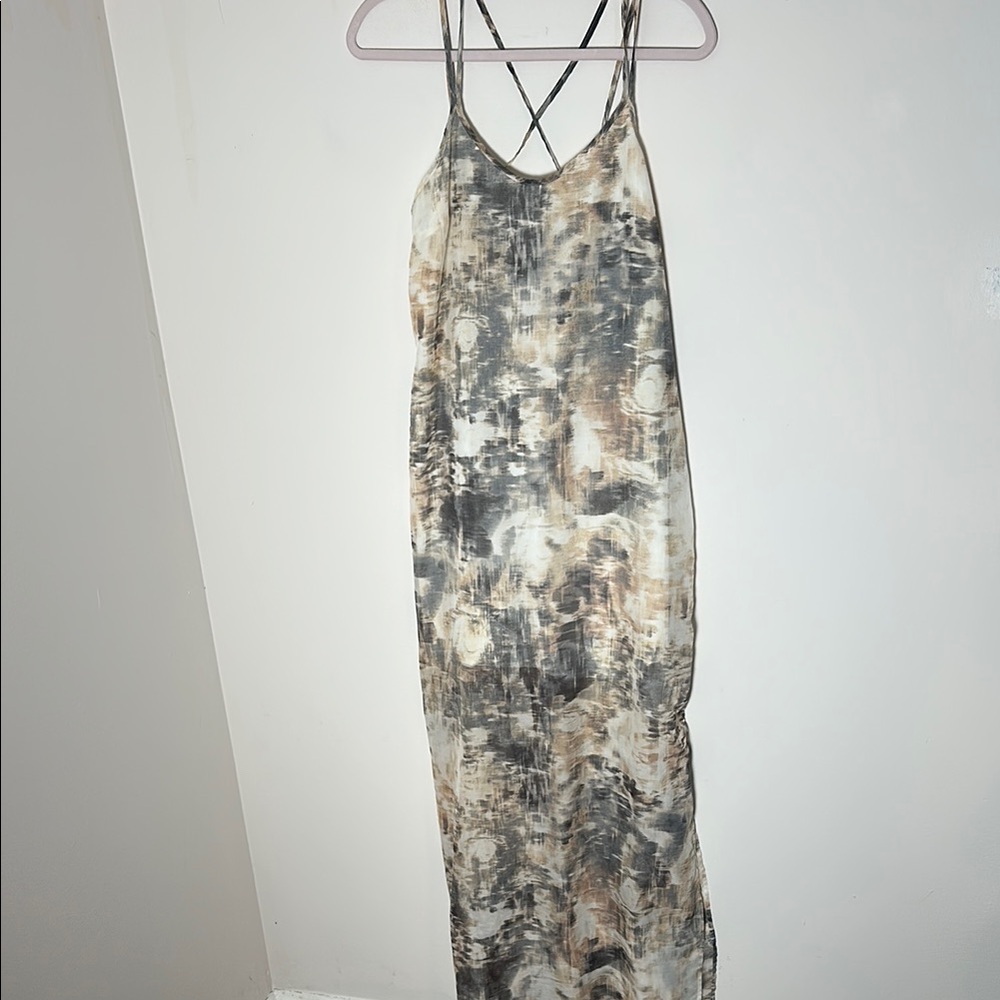 Bella Luxx Whisper Pea Maidstone Spaghetti Maxi Dress